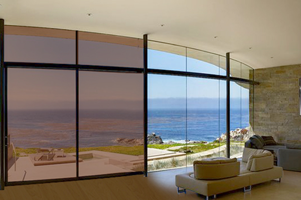 Global Architectural Window Film - Privacy Bronze Matte